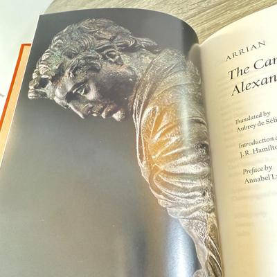 LOT 17L: Folio Society Books - 2005 The Greek Myths by Robert Graves 2-Vol Box Set & 2012 The Campaigns of Alexander by Arrian...