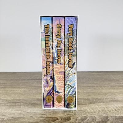 LOT 18L: 2010 Folio Society P. G. Wodehouse Jeeves & Wooster 3-Book Box Set