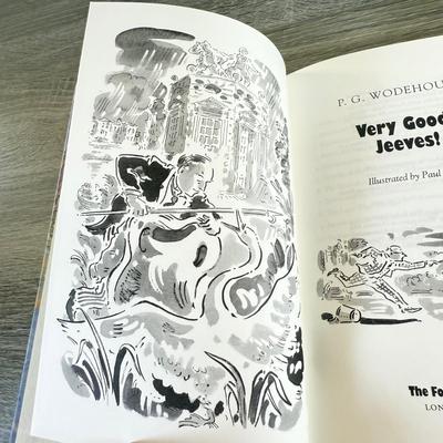 LOT 18L: 2010 Folio Society P. G. Wodehouse Jeeves & Wooster 3-Book Box Set