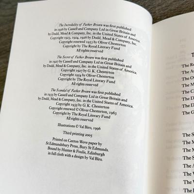 LOT 19L: Folio Society Books - 2005 The Father Brown Stories by G. K. Chesterton 2-Vol Box Set, 2007 G. K. Chesterton Poems & 2013...