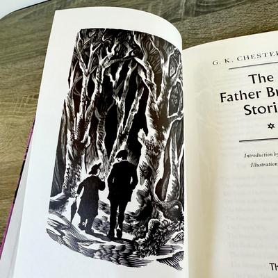 LOT 19L: Folio Society Books - 2005 The Father Brown Stories by G. K. Chesterton 2-Vol Box Set, 2007 G. K. Chesterton Poems & 2013...