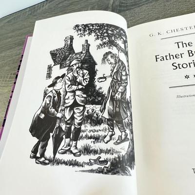 LOT 19L: Folio Society Books - 2005 The Father Brown Stories by G. K. Chesterton 2-Vol Box Set, 2007 G. K. Chesterton Poems & 2013...