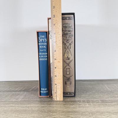 LOT 20L: Folio Society Books - 1995 William Russell Special Correspondent of 'The Times,' 2006 The Rosetta Stone by Robert Solé...