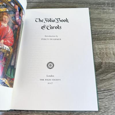LOT 22L: Folio Society Books - 2007 The Folio Book of Carols, 2004 The Best of the Raconteurs & 2013 The Folio Book of Humorous...