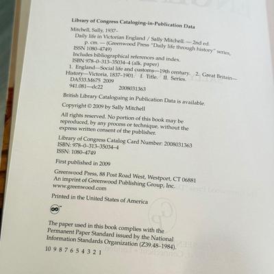 LOT 26L: Books about Victorian England - 2008 Folio Society The Victorians by A. N. Wilson, 2009 Daily Life in Victorian England 2nd...