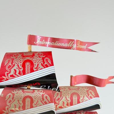 LOT 33L: Black Label Beer Can Ship Sculpture