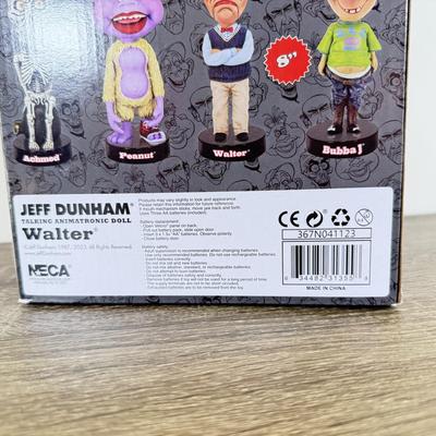 LOT 35L: NRFB Jeff Dunham Talking Animatronic Walter Doll