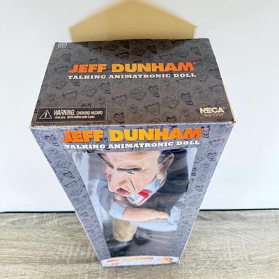 LOT 35L: NRFB Jeff Dunham Talking Animatronic Walter Doll