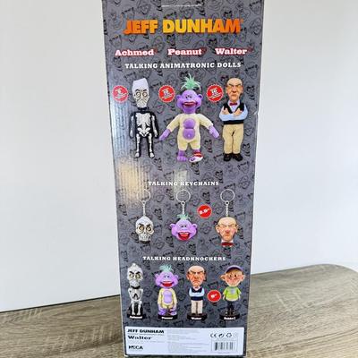 LOT 35L: NRFB Jeff Dunham Talking Animatronic Walter Doll
