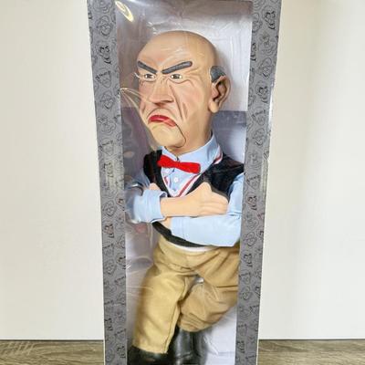 LOT 35L: NRFB Jeff Dunham Talking Animatronic Walter Doll