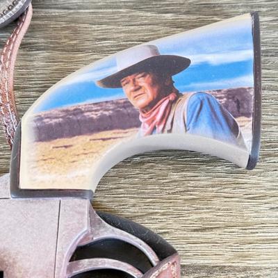 LOT 36L: 2009 Bradford Exchange John Wayne Straight Shooter Collection - "Rough Rider" A4003, "Cowboy Spirit" A1326...