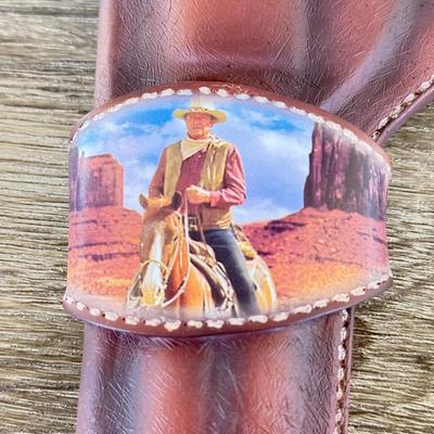 LOT 36L: 2009 Bradford Exchange John Wayne Straight Shooter Collection - "Rough Rider" A4003, "Cowboy Spirit" A1326...