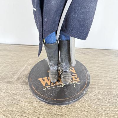 LOT 37L: Sideshow Collectibles 12" John Wayne Military Action Figures