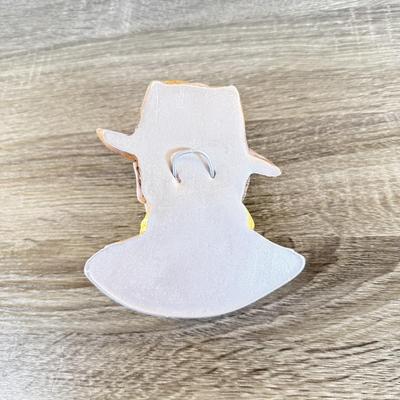 LOT 38L: Vintage Legend Products England Chalkware Bossun Heads - Westerner & Mr. Pickwick