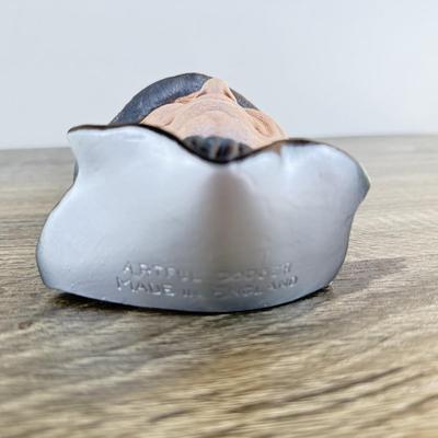 LOT 39L: Vintage Legend Products England Chalkware Bossun Heads - Guardsman & Artful Dodger