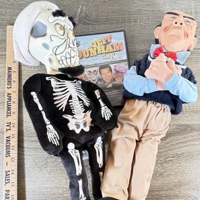 LOT 42L: Jeff Dunham Show DVD w/ Walter & Achmed Dolls