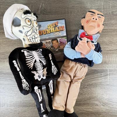 LOT 42L: Jeff Dunham Show DVD w/ Walter & Achmed Dolls