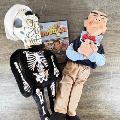 LOT 42L: Jeff Dunham Show DVD w/ Walter & Achmed Dolls
