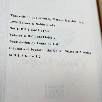 LOT 48L: Antique, Vintage & Modern Charles Dickens Books - 1868 Volume of The Works of Charles Dickens incl. Pickwick Papers, Barnaby...