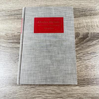 LOT 48L: Antique, Vintage & Modern Charles Dickens Books - 1868 Volume of The Works of Charles Dickens incl. Pickwick Papers, Barnaby...