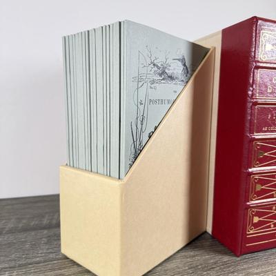 LOT 48L: Antique, Vintage & Modern Charles Dickens Books - 1868 Volume of The Works of Charles Dickens incl. Pickwick Papers, Barnaby...