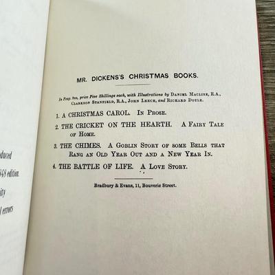 LOT 48L: Antique, Vintage & Modern Charles Dickens Books - 1868 Volume of The Works of Charles Dickens incl. Pickwick Papers, Barnaby...