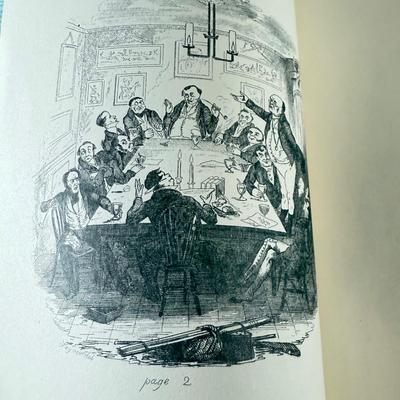 LOT 48L: Antique, Vintage & Modern Charles Dickens Books - 1868 Volume of The Works of Charles Dickens incl. Pickwick Papers, Barnaby...