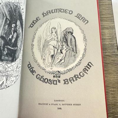 LOT 48L: Antique, Vintage & Modern Charles Dickens Books - 1868 Volume of The Works of Charles Dickens incl. Pickwick Papers, Barnaby...