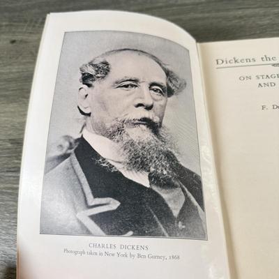 LOT 48L: Antique, Vintage & Modern Charles Dickens Books - 1868 Volume of The Works of Charles Dickens incl. Pickwick Papers, Barnaby...
