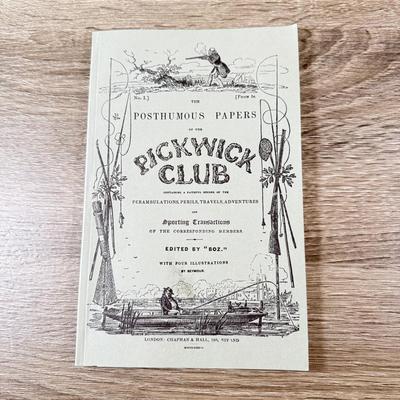 LOT 48L: Antique, Vintage & Modern Charles Dickens Books - 1868 Volume of The Works of Charles Dickens incl. Pickwick Papers, Barnaby...