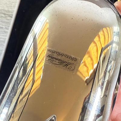 LOT 50L: Reed & Barton Williamsburg Silver Plate Bar Tool Set w/ Box