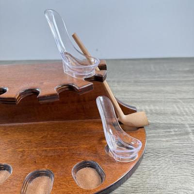 LOT 51M: Pipe Rack made in Italy, Boddingtons Bitter Ashtray w/ Collection of Pipes - Dr. Grabow, Italy, Angelo, Czech & More