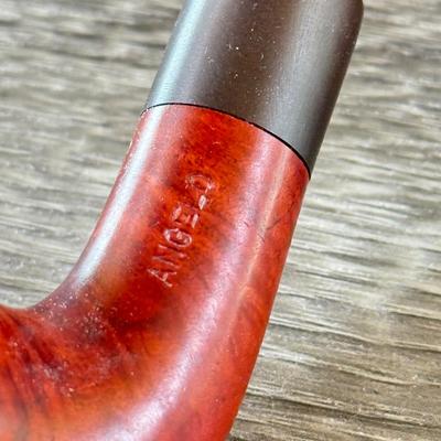 LOT 51M: Pipe Rack made in Italy, Boddingtons Bitter Ashtray w/ Collection of Pipes - Dr. Grabow, Italy, Angelo, Czech & More