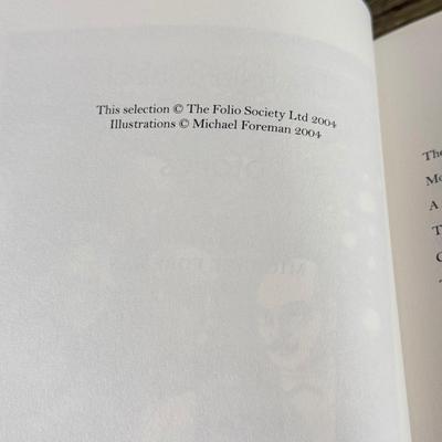 LOT 52M: Folio Society Books - 2007 Christmas Books by Charles Dickens, NIP My Early Life by Winston S Churchill, 2004 Folio Book of...