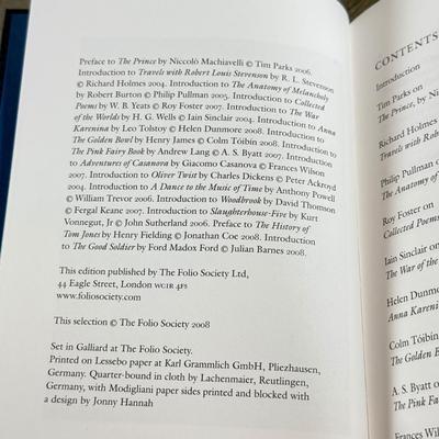 LOT 53M: Folio Society Books - NIP A Short History of Time, 2008 First Folio, 2008 Folio Society Diary, NIP The Siege & Fall of Troy...