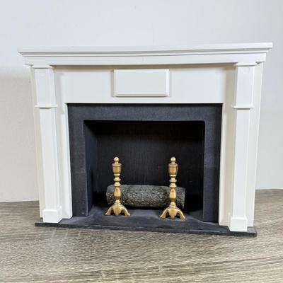 LOT 55M: Byer's Choice - 2012 Santa w/ Toys, 2006 Fireplace w/ Music Stand & A Christmas Carol Puzzle