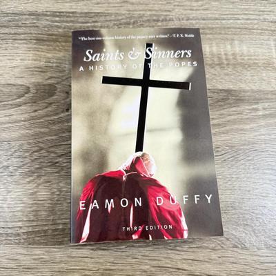 LOT 60M: 1982 Marvel Comics The Life of Pope John Paul II w/ Collection of Books on Historical & Modern Popes and the Vatican