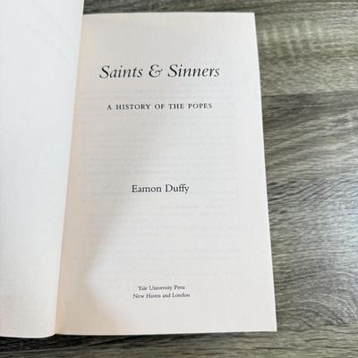 LOT 60M: 1982 Marvel Comics The Life of Pope John Paul II w/ Collection of Books on Historical & Modern Popes and the Vatican