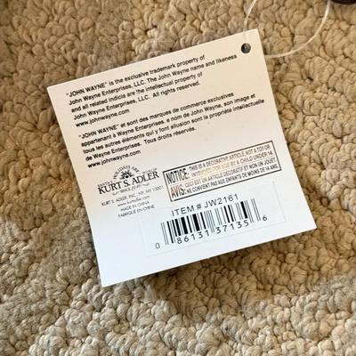 LOT 63M: Large Collection of John Wayne Christmas Tree Ornaments - 2011 Bradford Exchange Legend of John Wayne Ornament Collection...