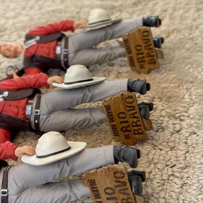 LOT 63M: Large Collection of John Wayne Christmas Tree Ornaments - 2011 Bradford Exchange Legend of John Wayne Ornament Collection...