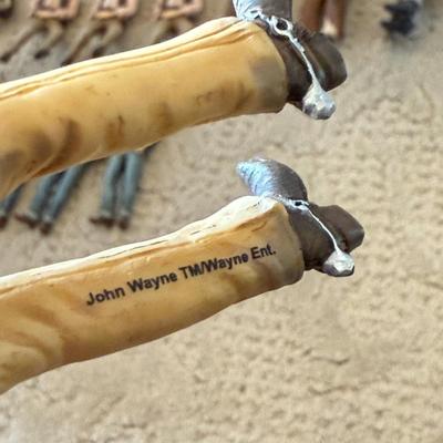 LOT 63M: Large Collection of John Wayne Christmas Tree Ornaments - 2011 Bradford Exchange Legend of John Wayne Ornament Collection...