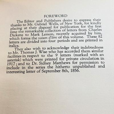 LOT 64M: Collection of Vintage Dickens Books - Limited Edition #100/1000 1954 Christmas ad Dingley Dell, 1928 Memories of My Father by...