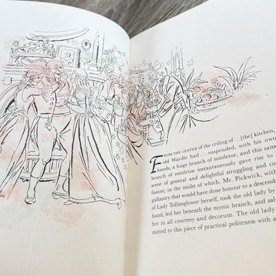 LOT 64M: Collection of Vintage Dickens Books - Limited Edition #100/1000 1954 Christmas ad Dingley Dell, 1928 Memories of My Father by...