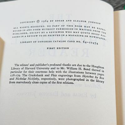 LOT 64M: Collection of Vintage Dickens Books - Limited Edition #100/1000 1954 Christmas ad Dingley Dell, 1928 Memories of My Father by...