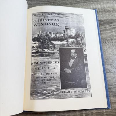 LOT 64M: Collection of Vintage Dickens Books - Limited Edition #100/1000 1954 Christmas ad Dingley Dell, 1928 Memories of My Father by...