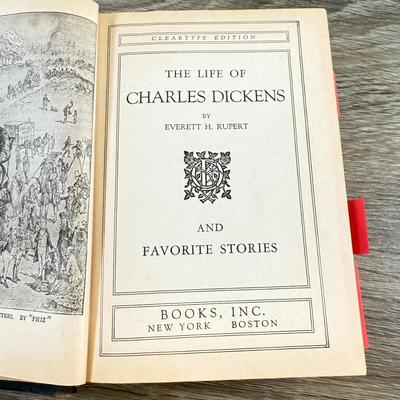 LOT 64M: Collection of Vintage Dickens Books - Limited Edition #100/1000 1954 Christmas ad Dingley Dell, 1928 Memories of My Father by...