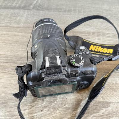 LOT 65M: Nikon D3000 DSLR Camera w/ Lenses & Accessories