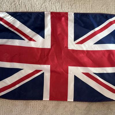 LOT 67M: Collection of Irish & British Nyl-Glo Flags