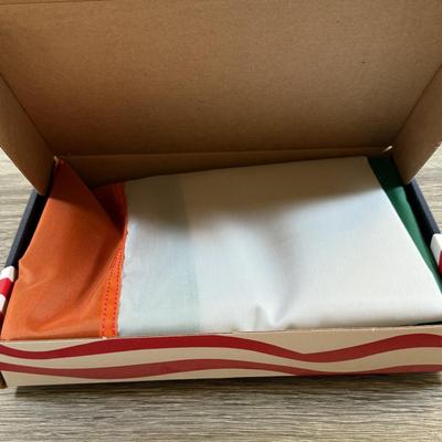 LOT 67M: Collection of Irish & British Nyl-Glo Flags