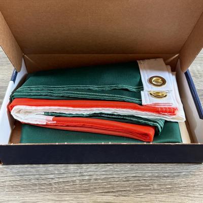 LOT 67M: Collection of Irish & British Nyl-Glo Flags